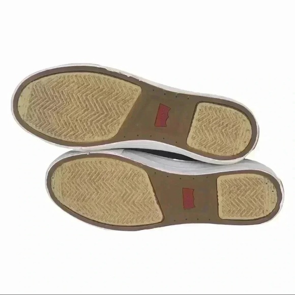 Levi’s Stan Buck C Men’s Sneakers Size 8 Black Denim Retro Comfort Casual - Picture 3 of 16